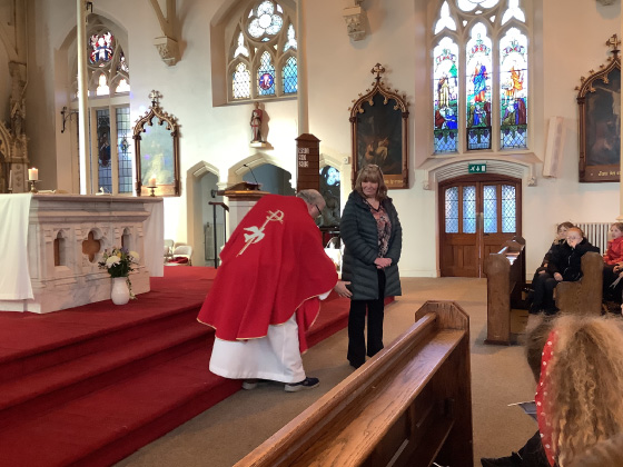 Mass at St.Joseph's Church